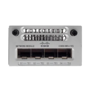 Cisco Catalyst 3850 C3850-NM-4-10G 4 x 1GE/4 x 10GE 4 Port SFP+ Module