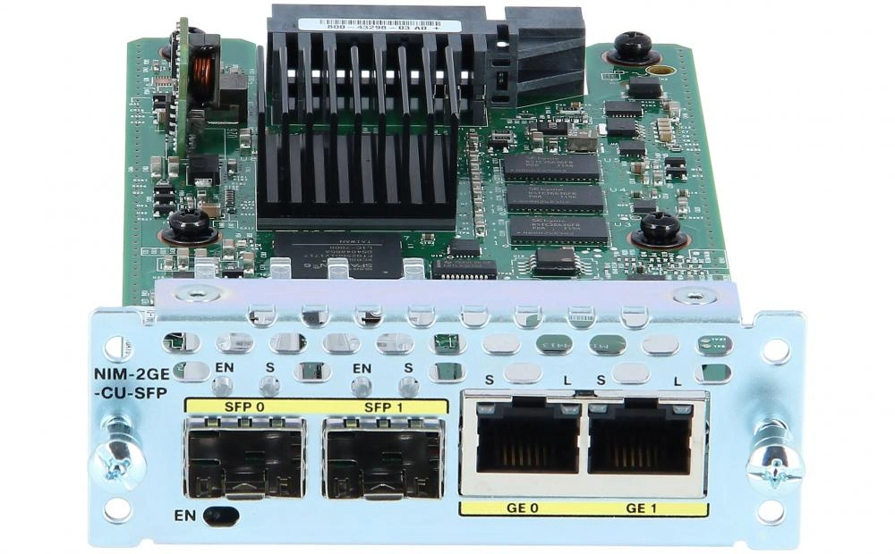 Cisco ISR 4000 Series Module NIM-2GE-CU-SFP