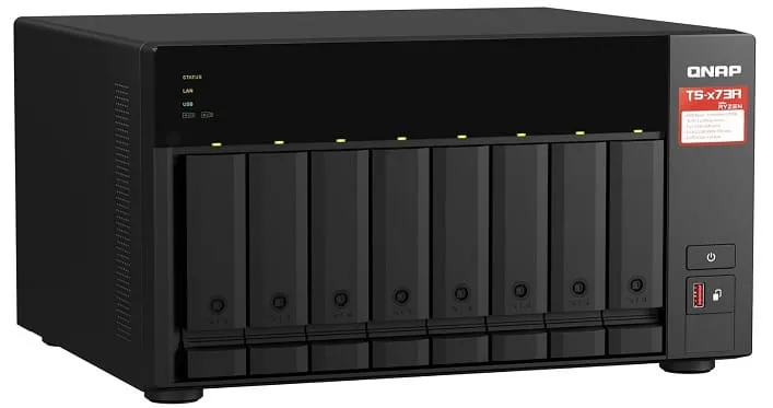 QNAP TS-873A Storage powered by AMD Ryzen TS-873A-8G Specs