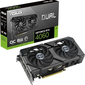ASUS DUAL GeForce RTX 4060 EVO 8GB 3072 CUDA Gaming Graphic Card