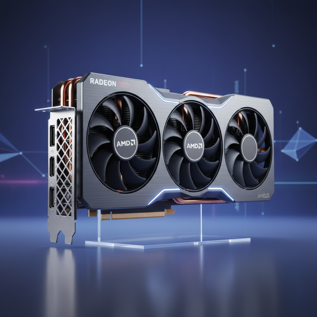 AMD Radeon Pro graphics card for content creation AMD Radeon Pro graphics card for content creation